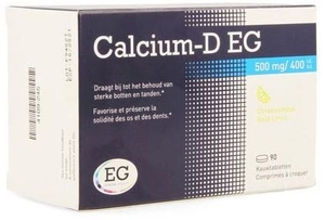 Calcium-D 500mg/400UI  90 comprimés