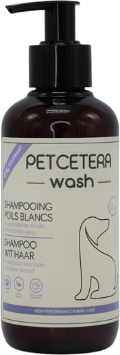 Petcetera Shampooing Poils Blancs 250ml | Animaux 