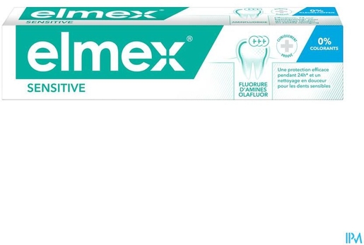Elmex Sensitive Dentifrice 75ml | Dentifrice - Hygiène dentaire