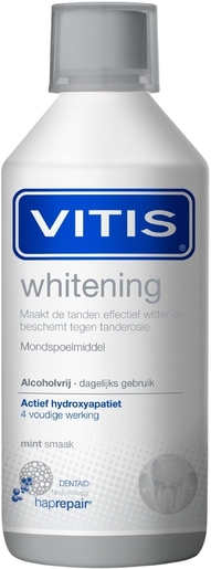 Vitis Whitening Bain De Bouche 500ml | Bains de bouche