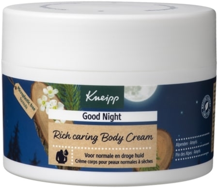 Kneipp Good Night Rijke Verzorgende Lichaamscrème 200 ml | Hydratatie - Voeding
