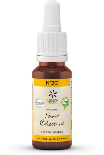 Dr. Bachbloesems (Lemon Pharma) Bio N30 Sweet Chestnut 20ml | Neerslachtigheid - Wanhoop