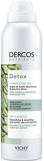 Vichy Dercos Nutrients Shampooing Sec Détox 150ml | Shampooings