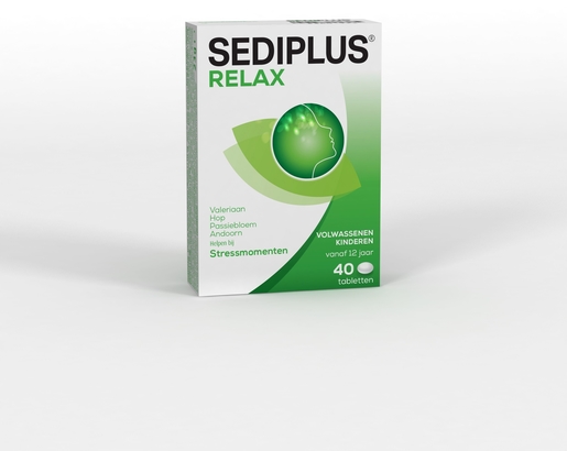 Sediplus Relax 40 Dragees | Nachtrust