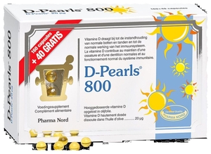D-Pearls 800 160 + 40 Capsules Promopack