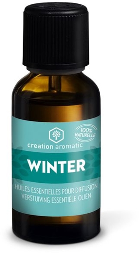 Creation Aromatic Huile Essentielle Diffusion Winter Gouttes 10ml | Diffuseurs et mélanges d'huiles essentielles pour diffusion