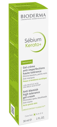 Bioderma Sebium Kerato+ 30 ml | Speciale zorgen