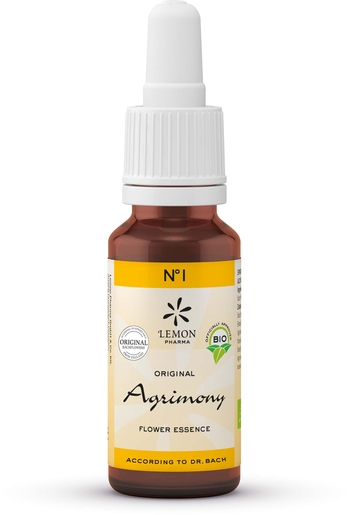 Dr. Bachbloesems (Lemon Pharma) Bio N1 Agrimony 20ml | Bioproducten