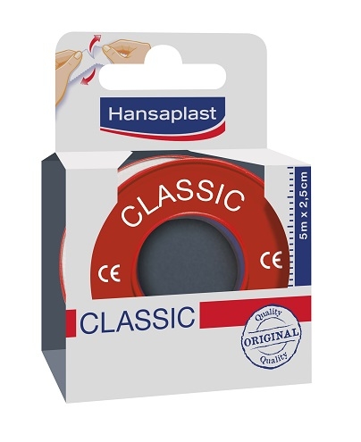 Hansaplast Fixation Tape Classic 5mx2,50cm | Verbanden - Pleisters - Banden