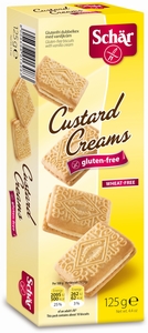 Schar Custard Creams Biscuits125g 6978