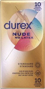 Durex Nude Sans Latex 10 Préservatifs