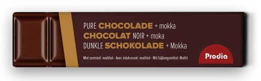 Prodia Pure Chocoladereep Mokka 35 g | Voeding