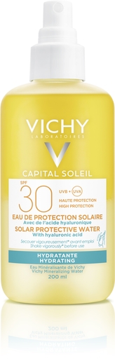 Vichy Idéal Soleil Zonbeschermend Water SPF 30 Hydraterend 200ml | Zonnebescherming