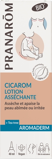 Pranarôm Aromaderm Cicarom Drainerende Lotion 40 ml | Lichaamsverzorging