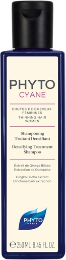 Phytocyane Shampooing Traitant Densifiant 250ml | Chute des cheveux