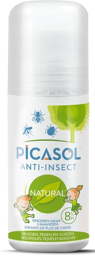 Picasol Anti-Insect Natural Roller 50ml | Antimuggen - Insecten - Insectenwerend middel 