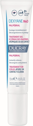 Ducray Dexyane Med Palpébral 15ml | Soins spécifiques