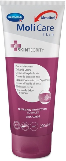 MoliCare Skin Protect Crème met Zinkoxide 200ml | Hygiëne