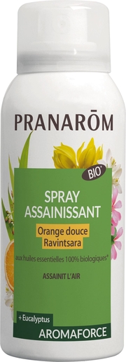 Pranarôm Zuiverende Spray met Zoete Sinaasappel en Ravintsara 75 ml | Zuiverend