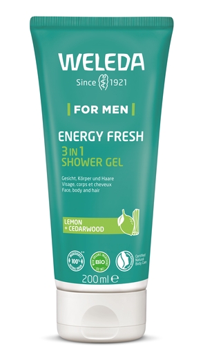 Weleda For Men Douchegel Energy Fresh 3-in-1 200 ml | Bad - Douche
