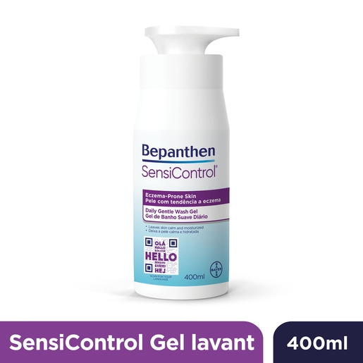 Bepanthen SensiControl Reinigingsgel 400 ml | Speciale zorgen