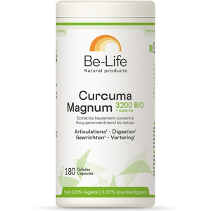 Be Life Curcuma 3200 Magnum Bio 180 Gélules