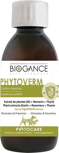 Biogance Phytocare Phytoverm 200ml | Animaux 