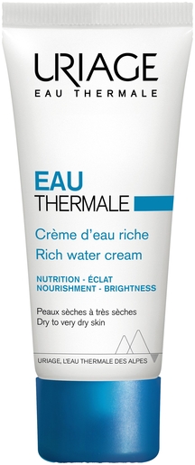 Uriage Thermaal Water Rijke Crème 40ml | Hydratatie - Voeding