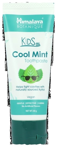 Himalaya Plantaardige Tandpasta Kids Cool Mint 80 g | Tandpasta's - Tandhygiëne