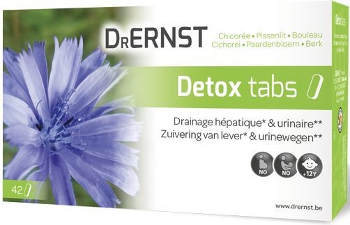 Dr Ernst Detox Tabs 42 Tabletten | Zuiverend - Ontgiftend