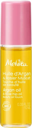 Melvita Huile d&#039;Argan Bio Roll-on 10ml | Lèvres