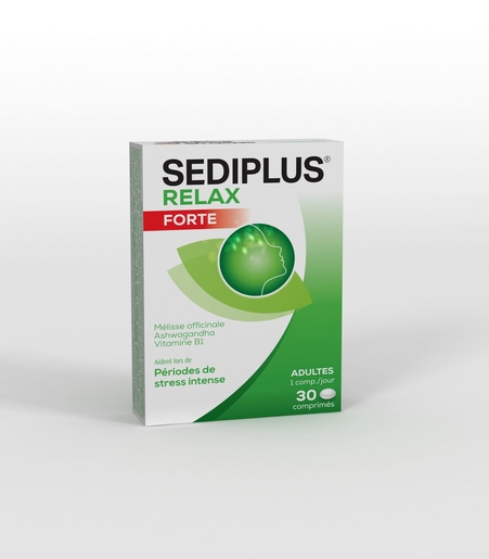 Sediplus Relax Forte 30 Comprimés | Stress - Relaxation