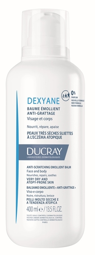 Ducray Dexyane Verzachtende Jeukwerende Balsem 400 ml | Zeer droge huid
