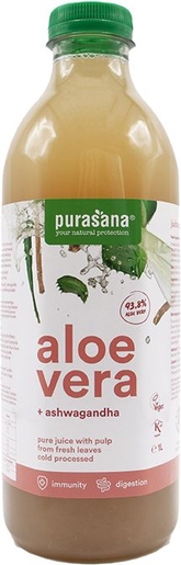 Purasana Aloe Vera Gel Ashwagandha 1L | Purasana - Jus
