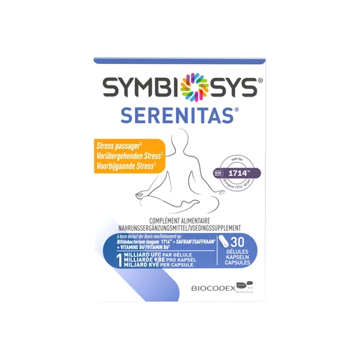 Symbiosys Serenitas 30 Gélules | Stress - Relaxation