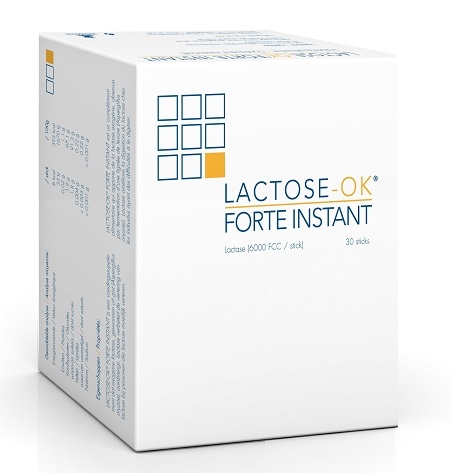 Lactose OK Forte Instant 30 Sticks | Intolérance au lactose