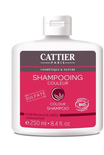 Cattier Shampoo Gekleurd Haar Bio 250 ml | Haarverzorging