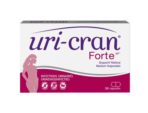 Uri-Cran Forte 30 Capsules | Urinair comfort
