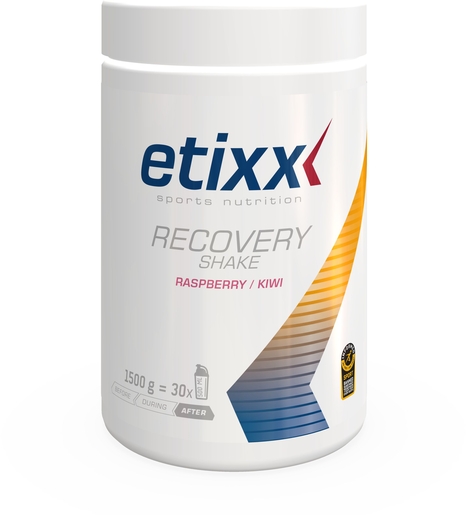 Etixx Recovery Shake Framboise-Kiwi Poudre 1,5kg | Récupération