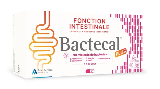 Bactecal Plus Fonction Intestinale 96 Capsules | Flore intestinale