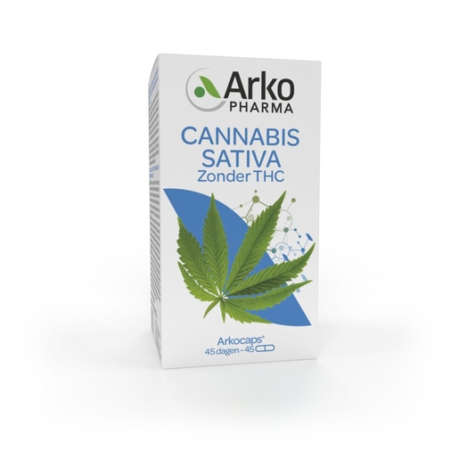 Arkogelules Cannabis Sativa 40 Capsules | Welzijn