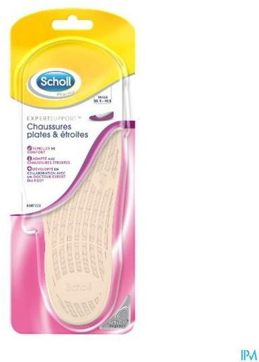 Scholl Expertsupport Chaussures Plates et Etroites | Jambe - Genou - Cheville - Pied