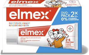 Elmex Dentifrice pour Enfant 2x50ml