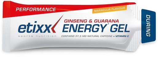 Etixx Maracuja Ginseng Energiegel 50g | Voor sportievelingen