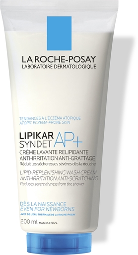 Lipikar  Syndet AP+ Gel-Crème Nettoyant Anti-Irritations 200ml La Roche Posay | Bain - Toilette