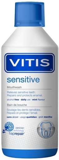 Vitis Sensitive Bain De Bouche 500ml | Sensibilité dentaire