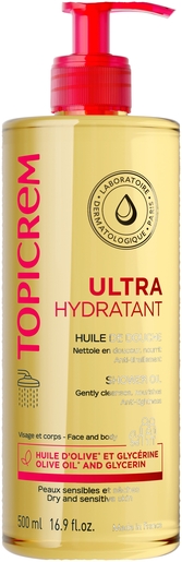 Topicrem Ultrahydraterende Doucheolie 500 ml