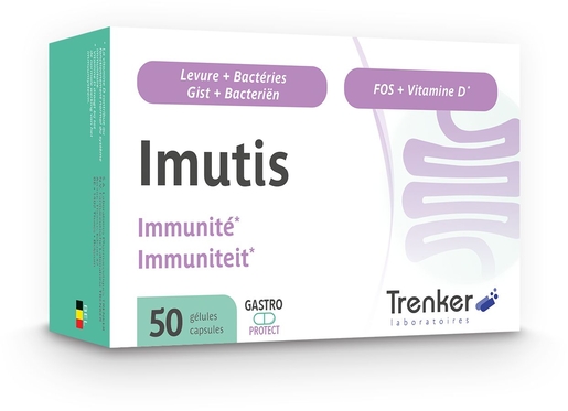 Imutis 50 Capsules | Natuurlijk afweersysteem - Immuniteit