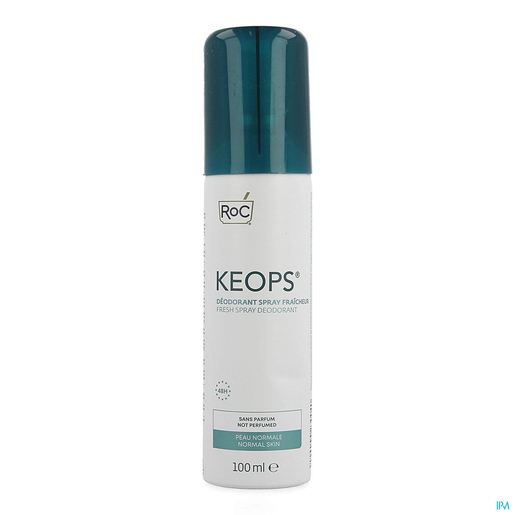 RoC Keops Déodorant Fraicheur Spray 100ml | Hygiène