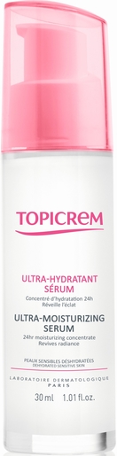 Topicrem Ultra-Hydraterend Gezocht Serum 30ml | Hydratatie - Voeding